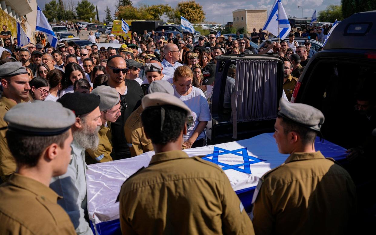 Corporal Marciano's funeral