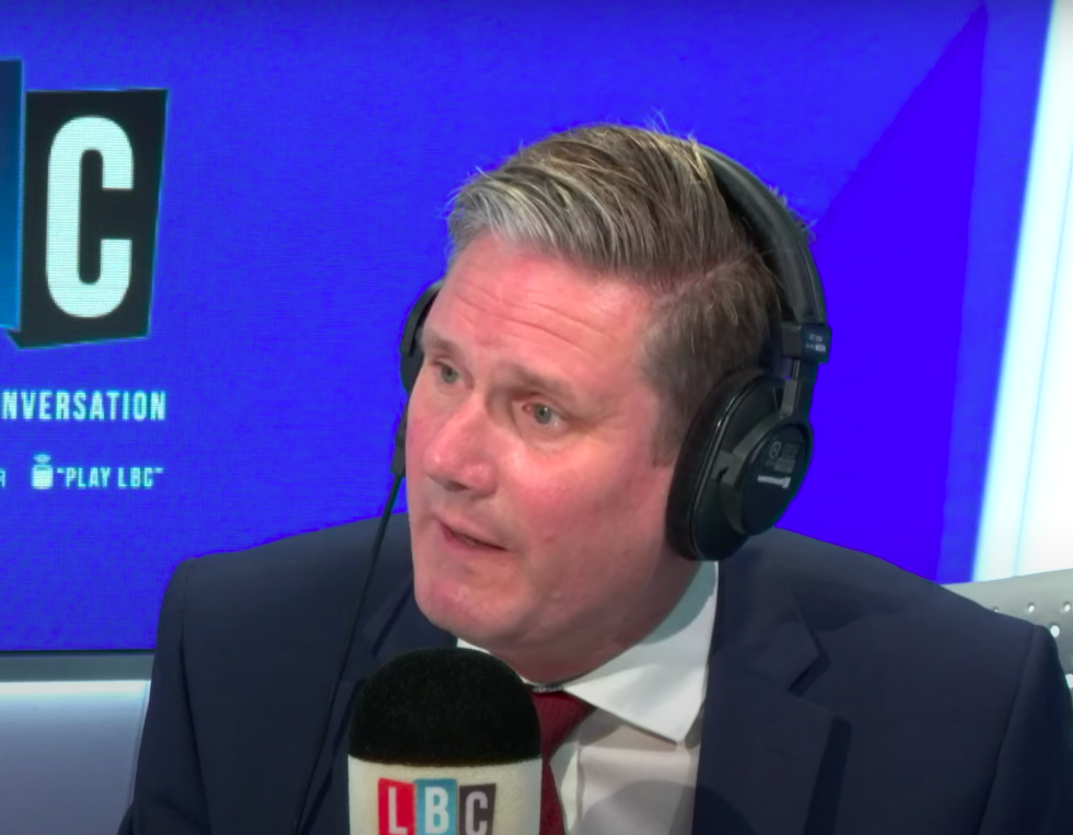 Sir Keir Starmer, leader of the Labour party: LBC