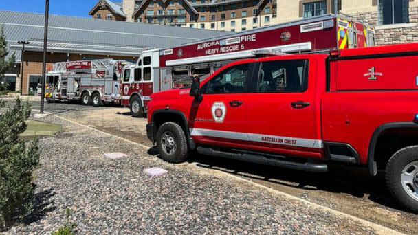 PHOTO: Aurora Fire Rescue responds to Gaylord Rockies Resort in Aurora, Colorado, May 6, 2023. (Aurora Fire Rescue)