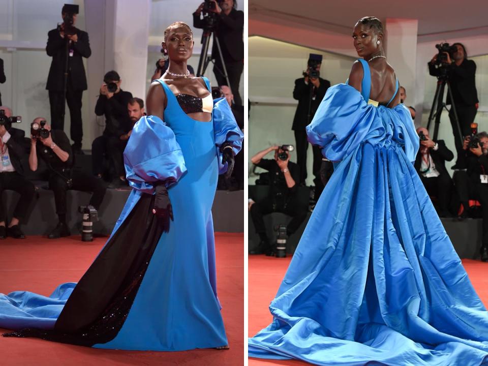 Jodie Turner-Smith at the Venice Film Festival on September 4, 2022.