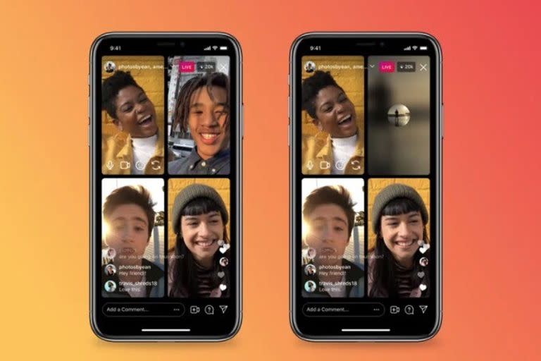 Instagram Live permitirá apagar la cámara para que los integrantes de una transmisión en vivo se comuniquen con el resto de los participantes solo por voz