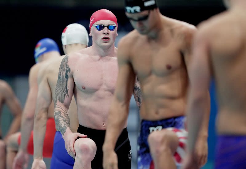 Swimming - Men's 100m Breaststroke - Semifinal 2