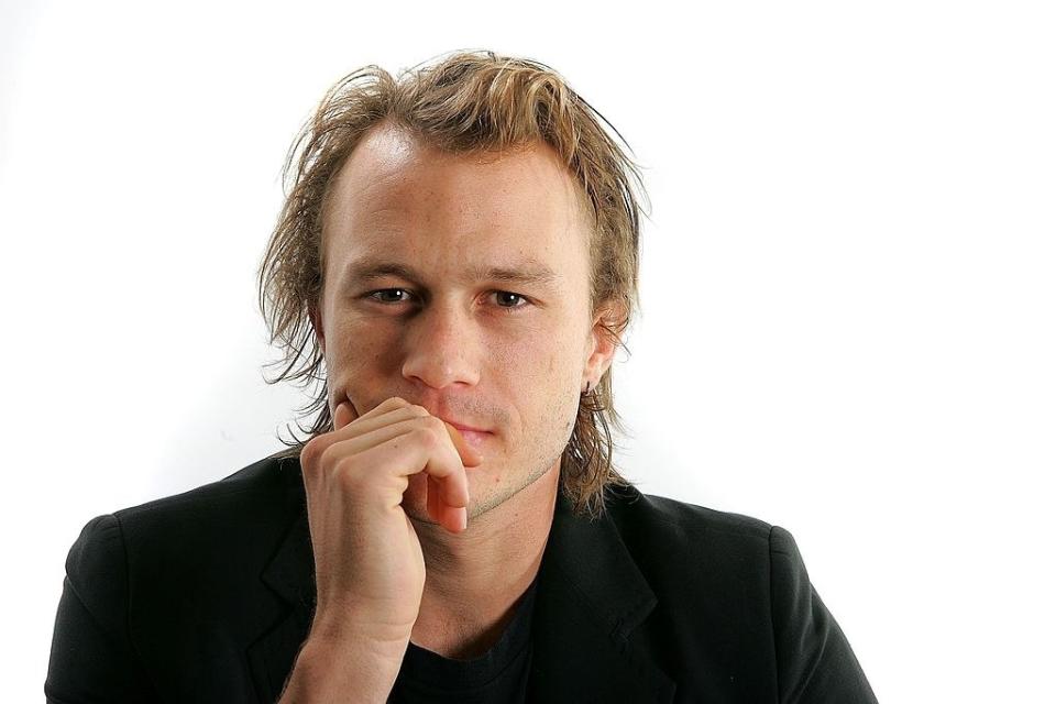 Closeup of Heath Ledger