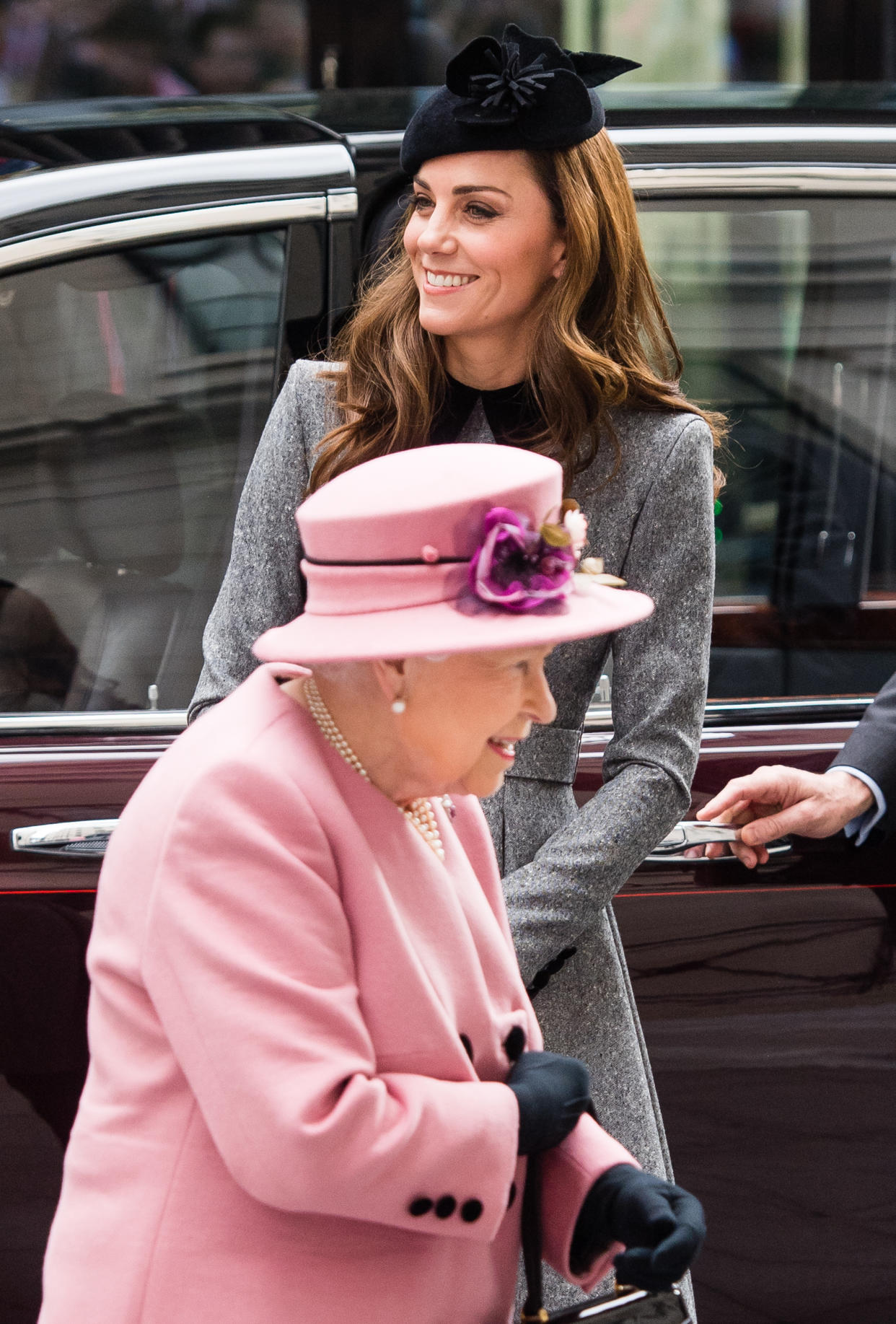 The royals had their first girls’ day out. (Photo: Samir Hussein/WireImage)