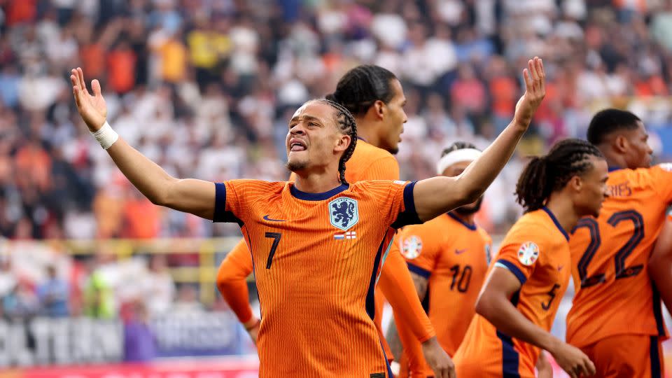 Simons gave the Netherlands an early lead. - Alex Livesey/Getty Images