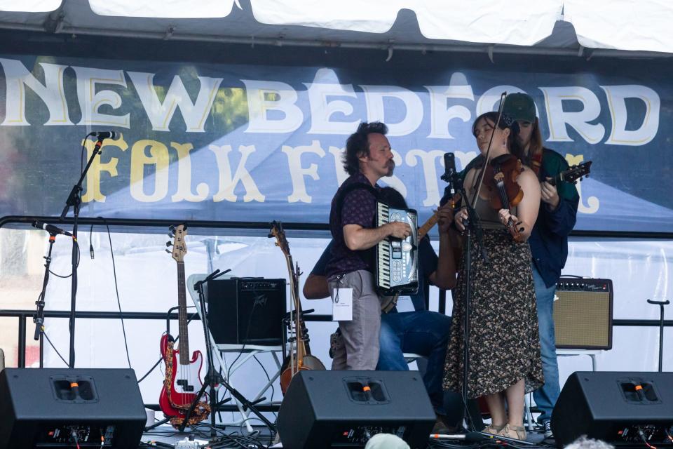 File photo from the 25th New Bedford Folk Festival was held in downtown New Bedford on July 9, 2022. A group plans to produce the the 1st annual NB Roots & Branches Fest in placement of the festival in July 2023.