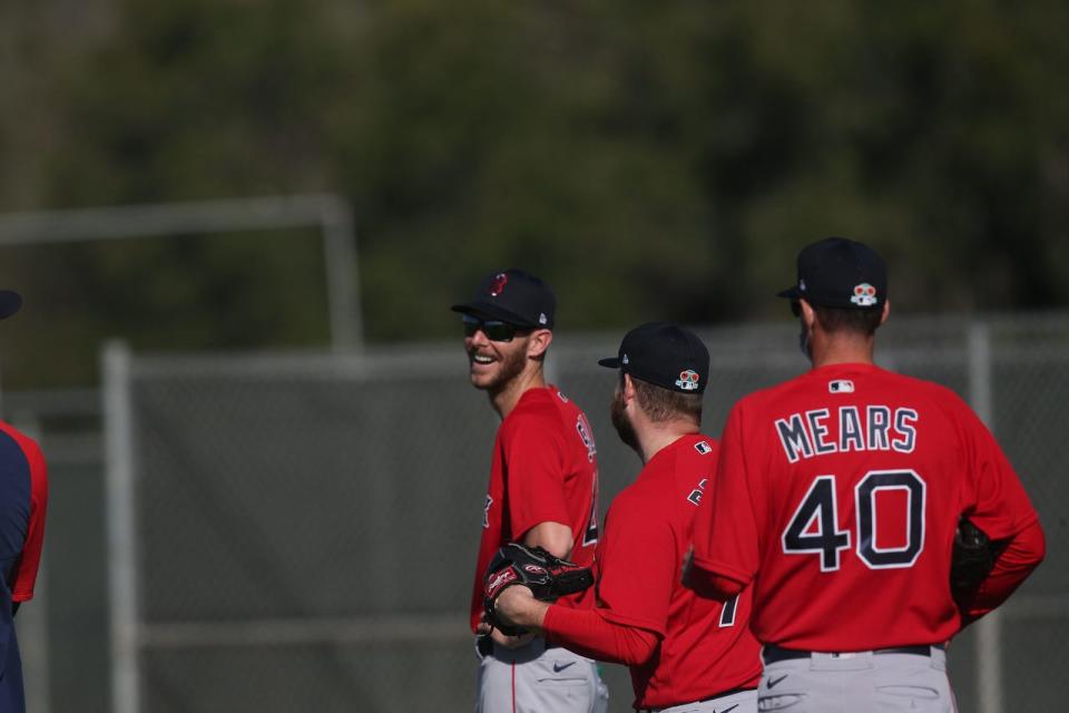 Boys of Summer as they returned to JetBlue Park in Fort Myers to prepare for the 2021 season.