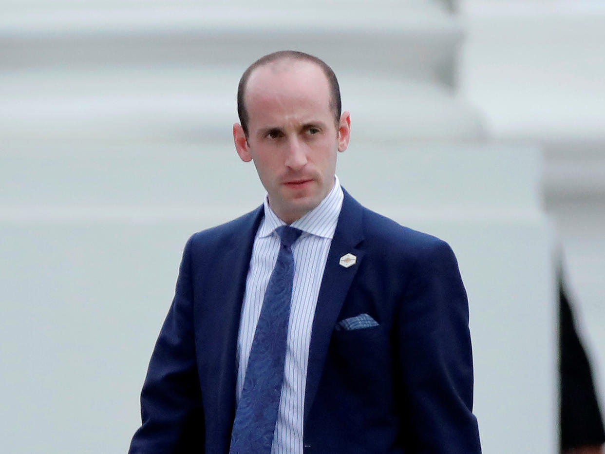 Senior adviser Stephen Miller leaves the White House: REUTERS