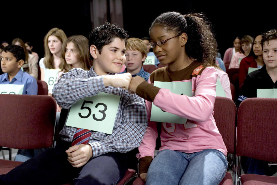 J.R. Villarreal and Keke Palmer in Akeelah and the Bee