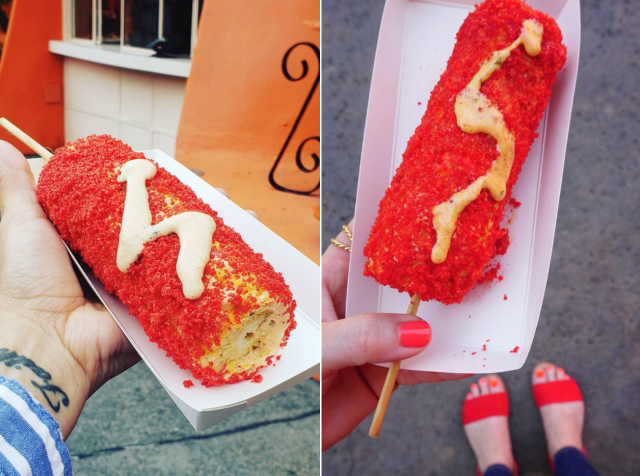 Disney's New Corn on the Cob Is Covered In Flamin' Hot Cheetos Dust