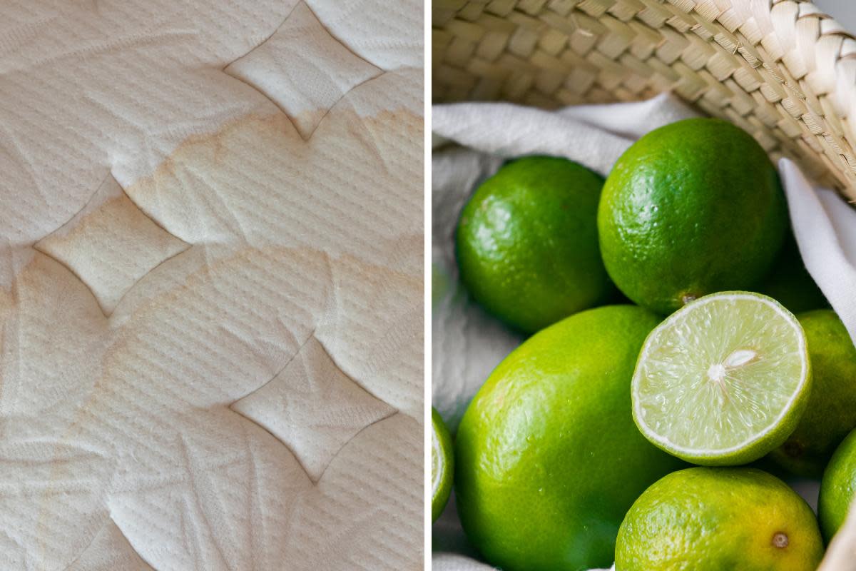 Limes, baking soda and white vinegar can be used to remove yellow stains from mattresses. <i>(Image: Getty Images)</i>