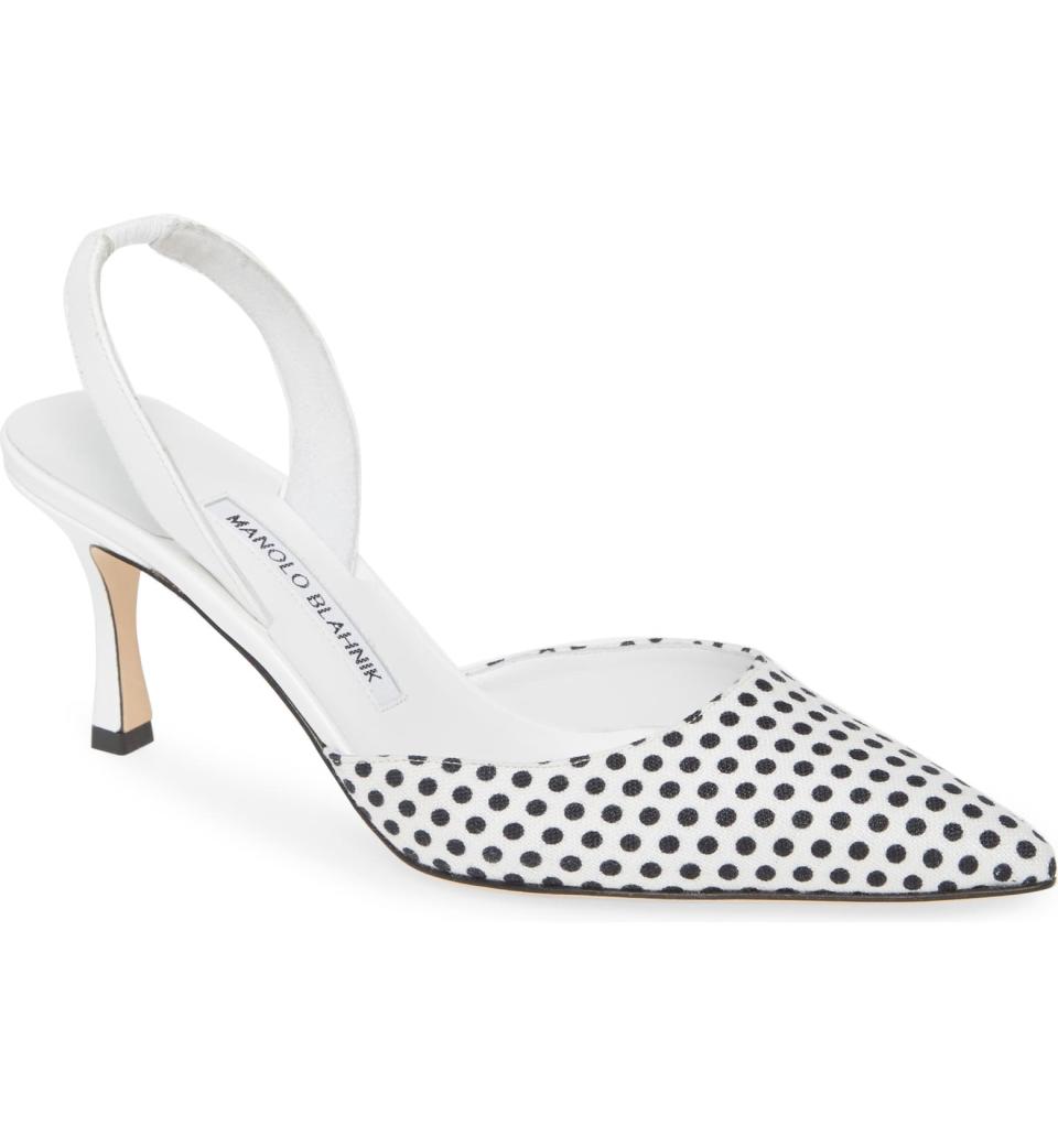 Manolo Blahnik Carolyne Slingback Pump