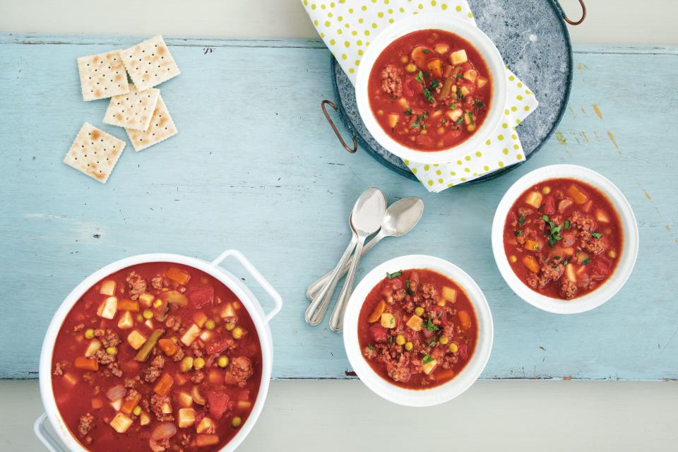 Chunky Vegetable Beef Soup