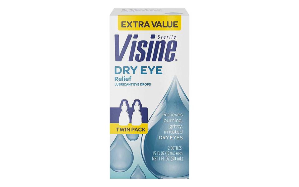 Visine Tears Relief Lubricant Eye Drops