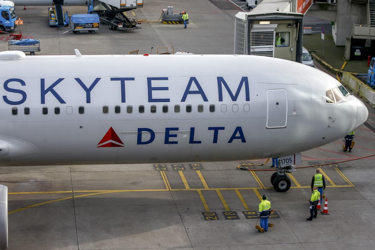 AMSTERDAM, 30-01-2020 ,Schiphol Airport Dutchnews, plane Skyteam Delta (Photo by Pro Shots/Sipa USA)