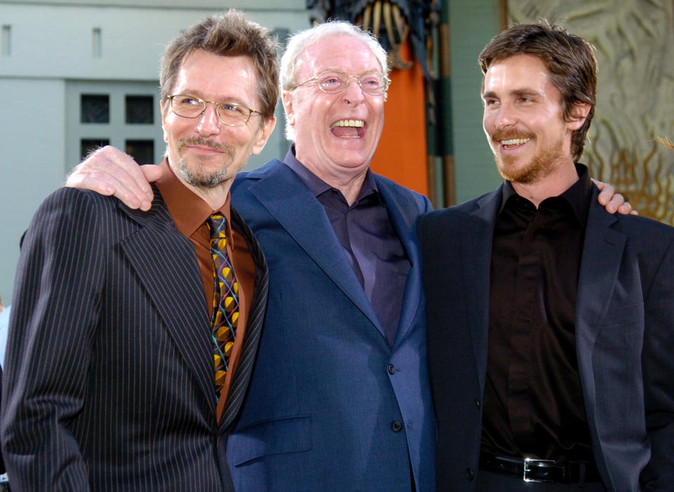 Michael Caine bei der Premiere von 