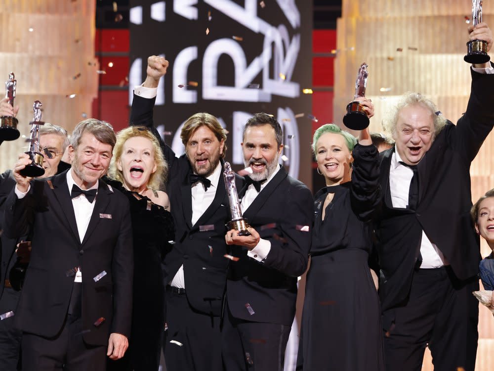 Die Gewinner des Europäischen Filmpreises. (Bild: Sebastian Gabsch/European Film Academy)