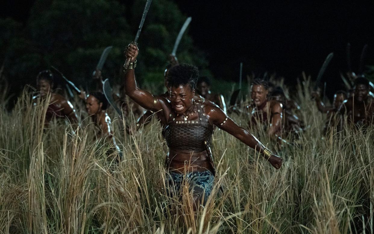 Viola Davis in The Woman King - Ilze Kitshoff/Sony Pictures