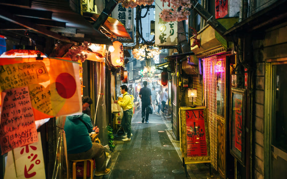 Golden Gai in Tokyo