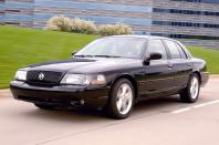 <p>The third-generation Mercury Marauder was based on the body-on-frame <strong>Grand Marquis</strong> and that alone was enough to dispel any suspicions of performance. How can retired America’s chariot of choice appeal to enthusiasts? With a tighter suspension and a Ford Mustang-sourced, <strong>298bhp </strong>V8, it turns out.</p><p>Mercury redesigned the bumpers, tinted the lights and added 18in wheels to achieve a subtle but purposeful look. It sold <strong>11,052 units</strong> of the Marauder during the 2003 and 2004 model years.</p>