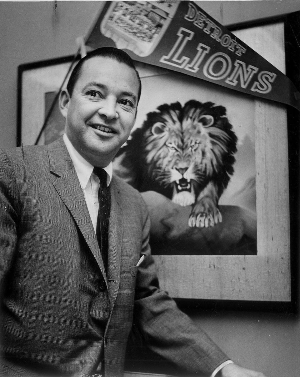 William Clay Ford, photographed in 1961. Ford was 32 years old when the Lions won the national championship in 1957.