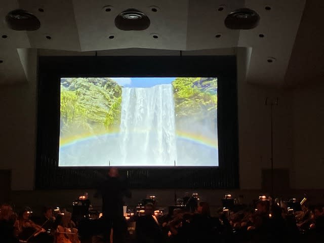 An image from “Liquify” at Centennial Hall, Feb. 4, 2024 (photo by Jonathan Turner).