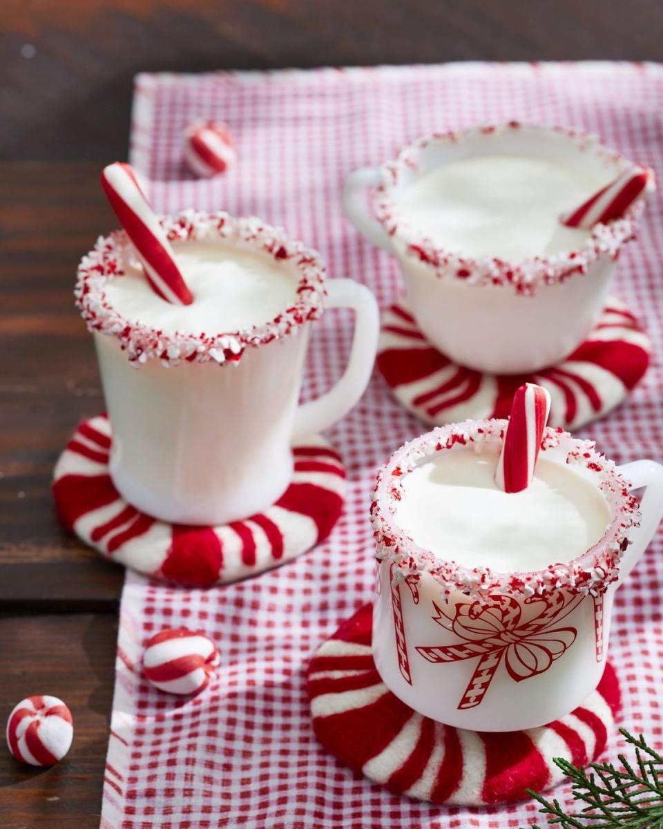 Peppermint Eggnog