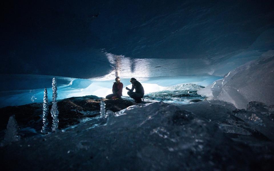 Alien world under Austria's doomed glaciers tells tale of their collapse - LISI NIESNER/REUTERS