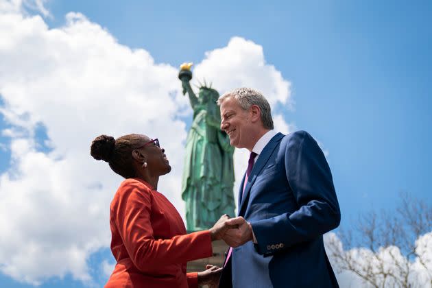 Former New York City Mayor Bill de Blasio and his wife, Chirlane McCray, are separating but not divorcing. They're also comfortable with each other dating other people.