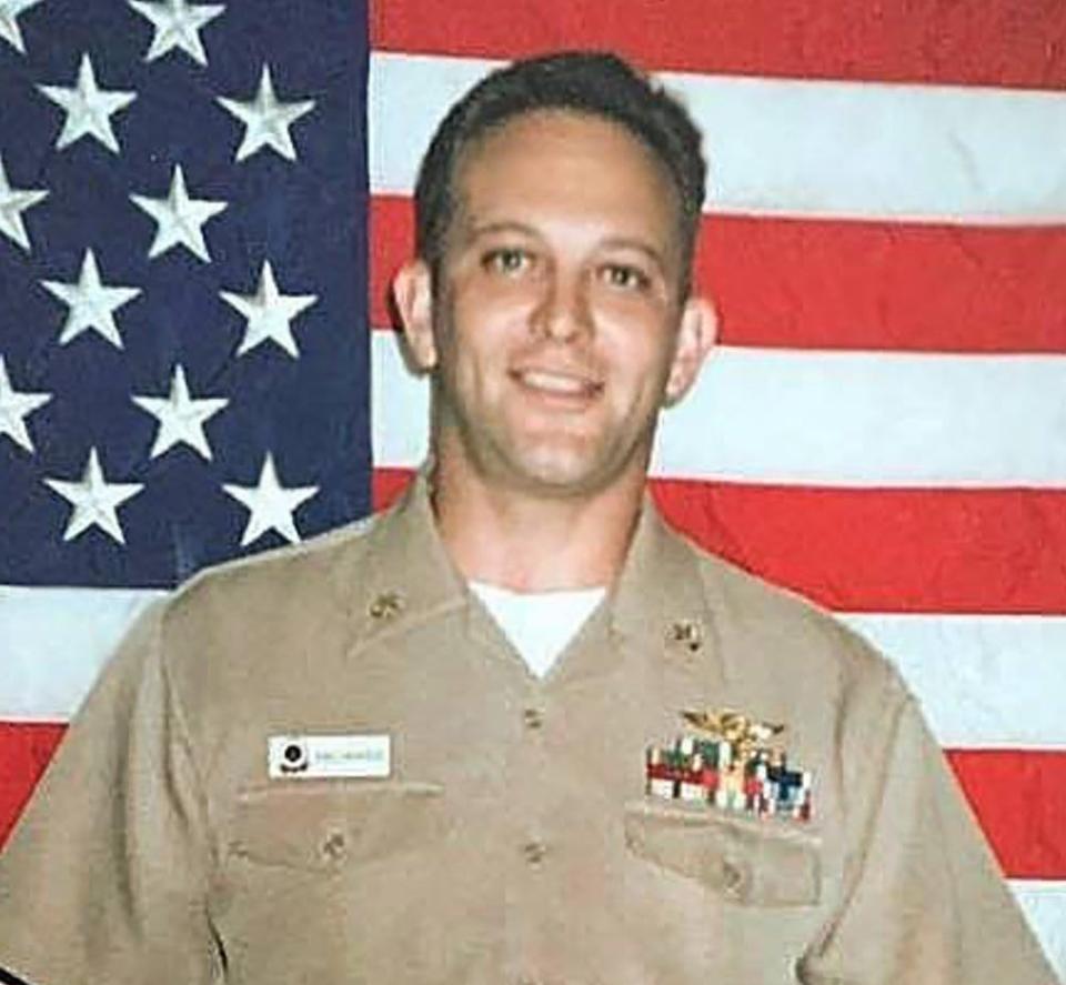 Chief Petty Officer Andrew K. Baker died in 1997 when the Navy helicopter he was on crashed at sea. The VA Clinic in Middleburg, where he lived, has been named after Baker.
