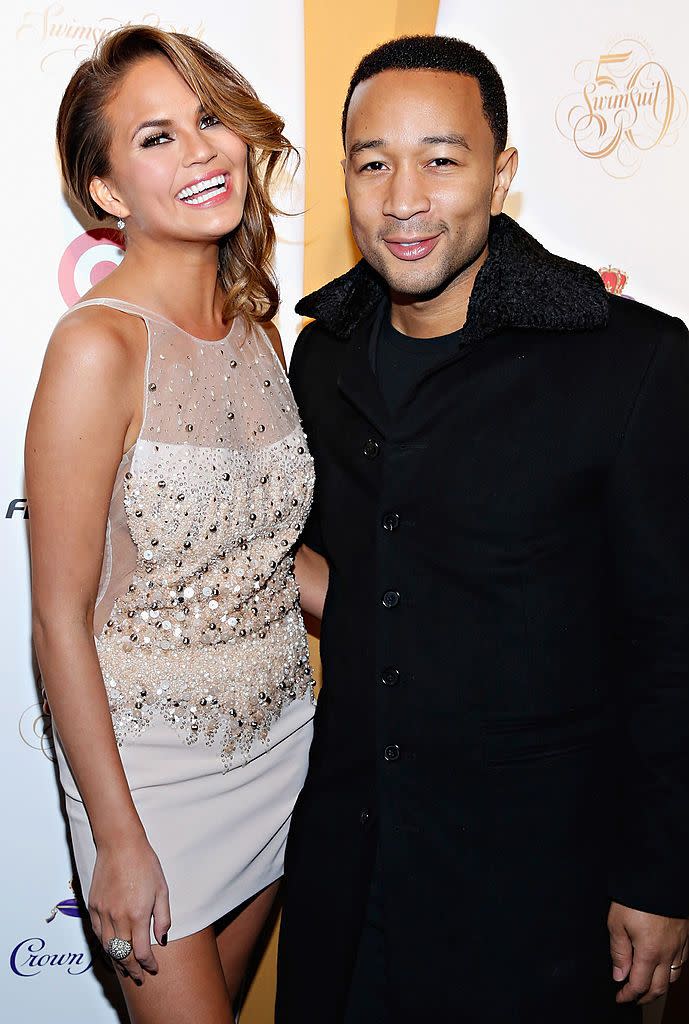 2014: Chrissy Teigen and John Legend