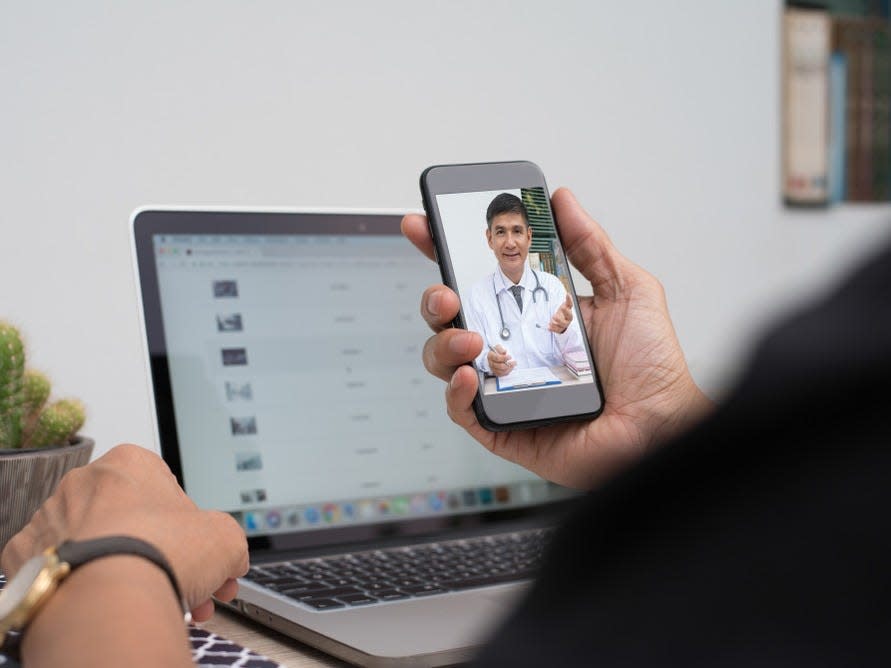 telemedicine digital health doctor smartphone