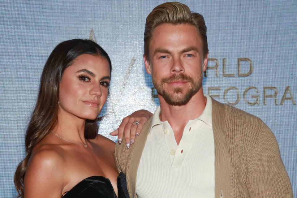 Steven Simione/Getty Images Derek Hough and Hayley Erbert