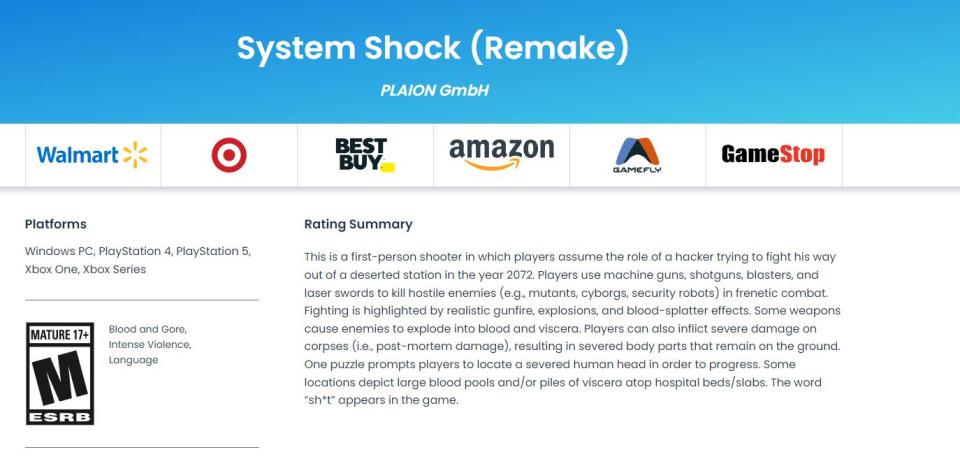 ¿System Shock llegará pronto a Xbox y PlayStation?