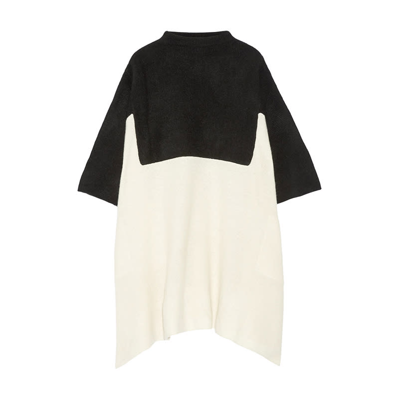 <a rel="nofollow noopener" href="http://rstyle.me/n/b6cdxnjduw" target="_blank" data-ylk="slk:Guatemala Two-Tone Cashmere Tunic, The Elder Statesman, $795;elm:context_link;itc:0;sec:content-canvas" class="link ">Guatemala Two-Tone Cashmere Tunic, The Elder Statesman, $795</a>