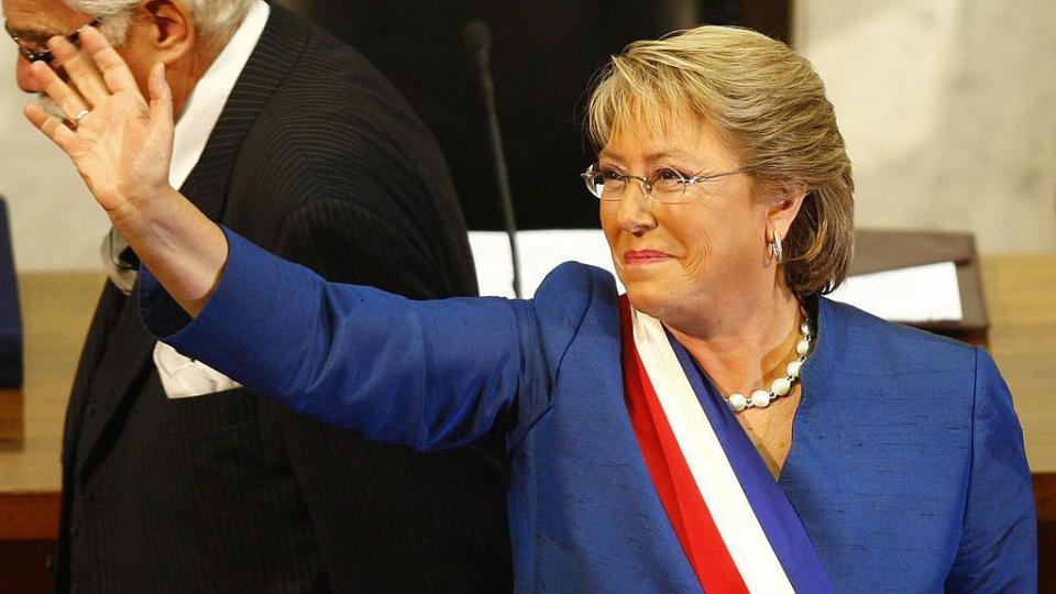 Michelle Bachelet.