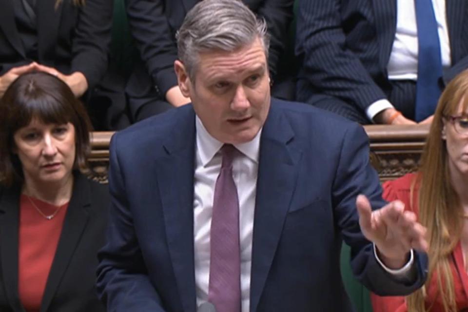 Sir Keir Starmer has called for longer humanitarian pauses, rather than a ceasefire (House of Commons/UK Parliament)