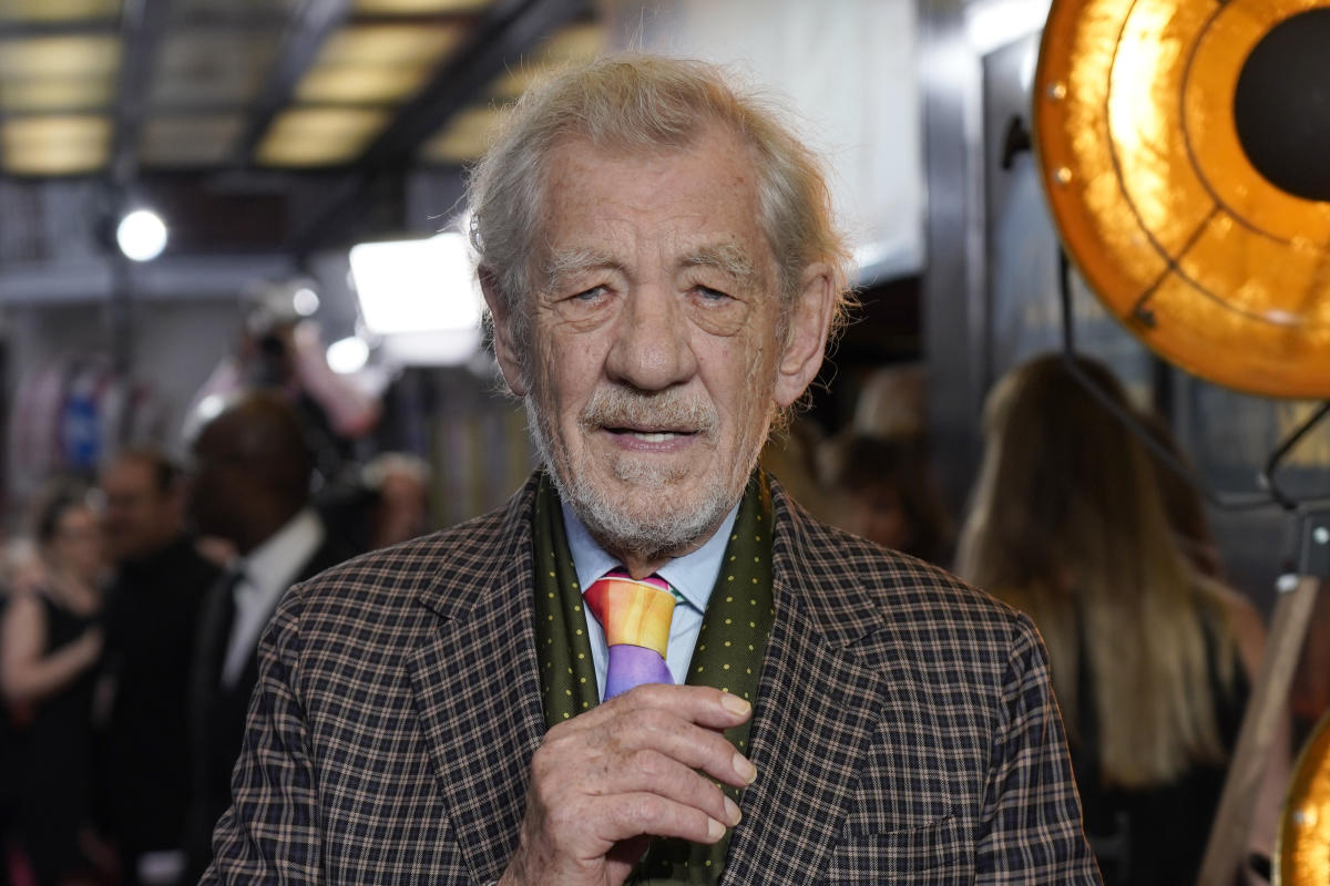 Ian McKellen talks about his stage fall and his new thriller