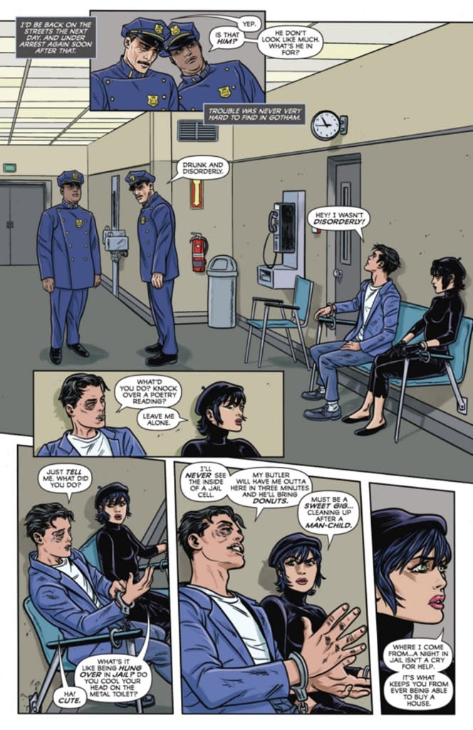 Bruce Wayne and Selina Kyle in Batman Dark Age 1