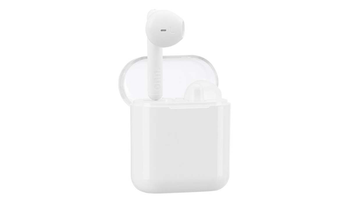 White earbuds. (Photo: Walmart)