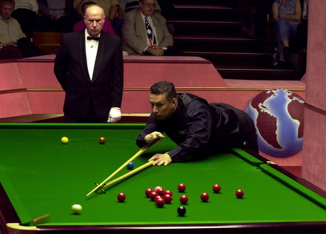 Tony Drago in action at the Crucible 