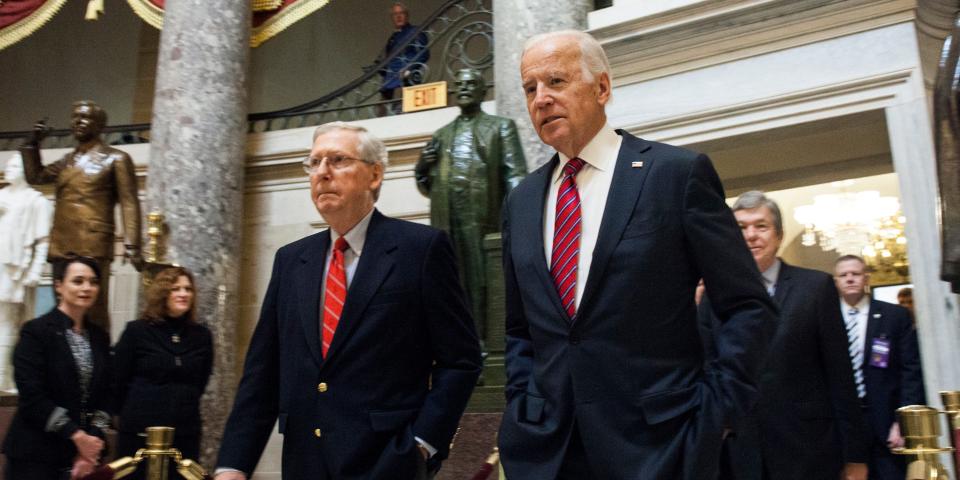 Mitch McConnell Joe Biden