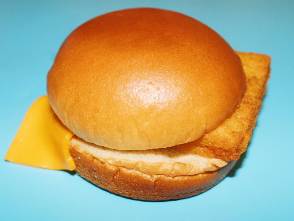 mcdonalds filet o fish sandwich