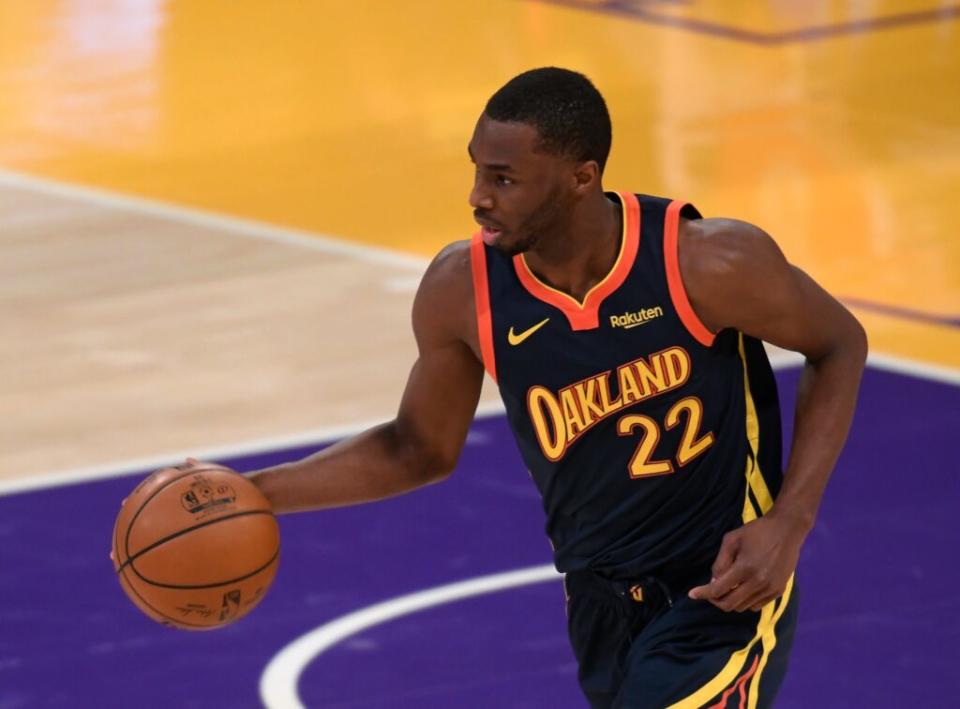 Andrew Wiggins of the Golden State Warriors (Getty)