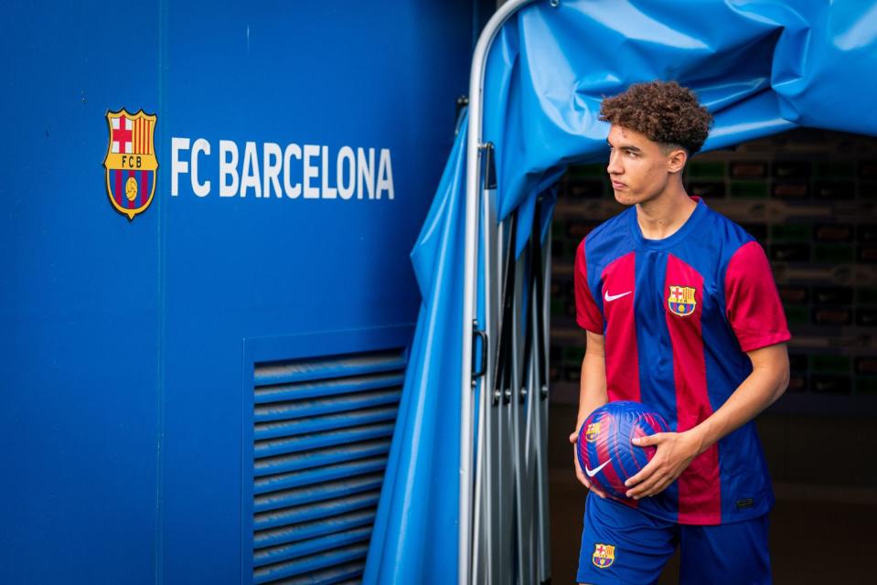 German youngster wants to prove his worth to Barcelona coach