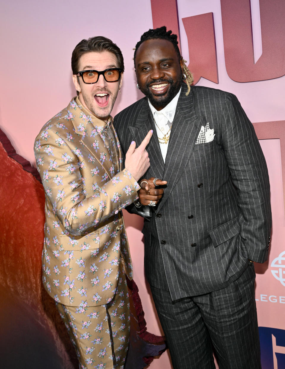 Dan Stevens and Brian Tyree Henry