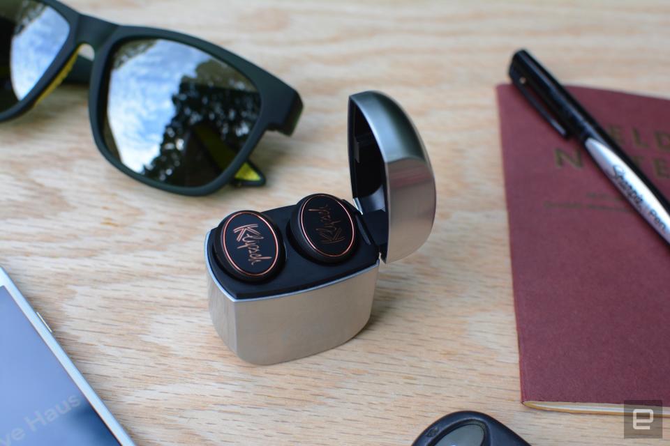 Klipsch's first true wireless earbuds sound great, but the overall experience is mired by frustrating controls and a lack of comfort.