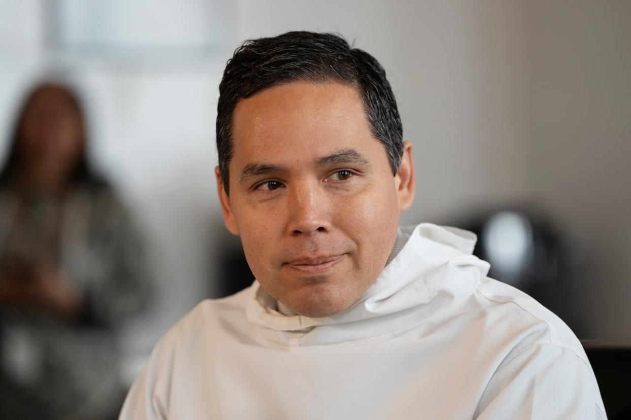 Natan Obed, president of the Inuit Tapiriit Kanatami, called the NunatuKavut community council 'a shape-shifting non-Indigenous organization that is part of the alarming trend of non-Indigenous people and groups co-opting Indigenous identities, cultures, and experiences to secure financial resources and rights.' (Darren Calabrese/The Canadian Press - image credit)