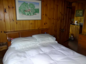 <p>Here’s the master bedroom. A second bedroom has two bunk beds for extra guests. <br> (Airbnb) </p>