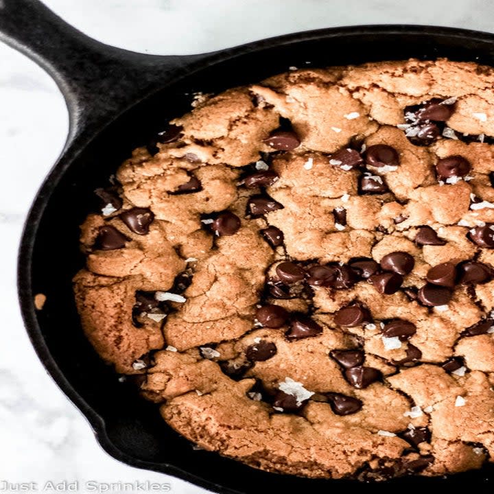 Chocolate Chip Skillet Cookie